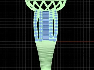 Jewelry ring 378 3D print model