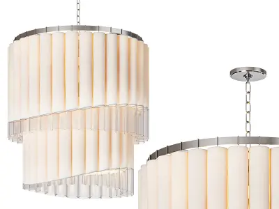 Tyrell Multi Tier Pendant By Hudson Valley Lighting 3D model