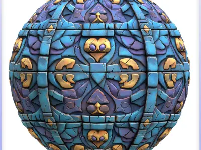 Stylized Wall Seamless Texture Texture 52