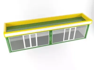 kontenr uzb 3D model