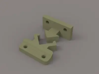 Cabinet Catcher Parts Free 3D print model