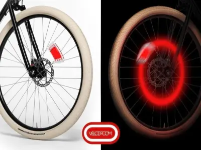 Woog orange led light Free 3D model