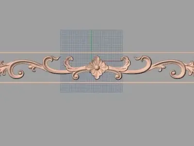 CNC 3D relief design STL format file used for artcam aspire E750 3D model