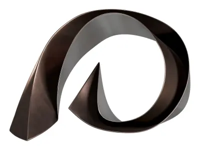 Ocean Wave Sculpture 3D model