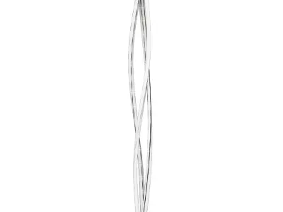 Outdoor designer lamp In The Wind by Nemo black 3D model
