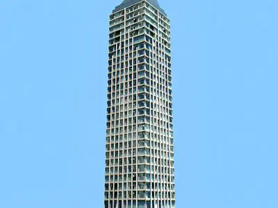 Tall office Building 115 Low-poly 3D model