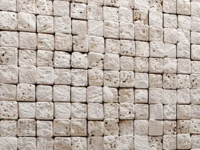 Stone mosaic marble  3D model