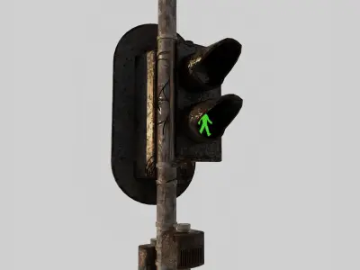 Hong Kong Traffic Light 3D model