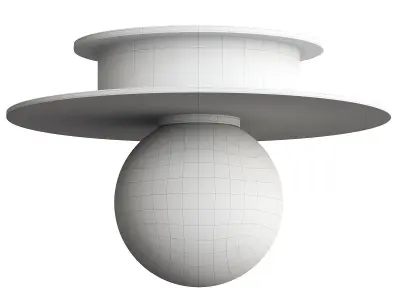 Nodes Ceiling Flush Mount 3D model