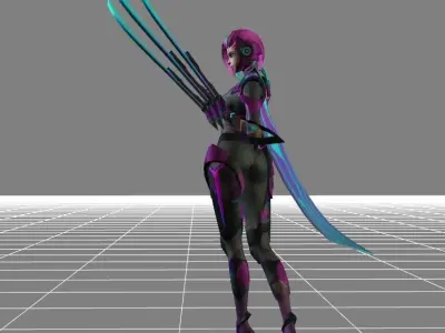 Natalia Limited-time Event Low-poly 3D model