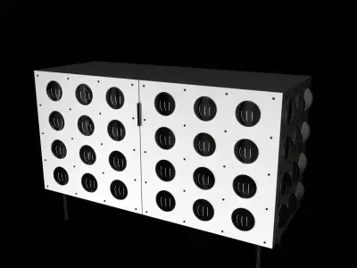 Ralph Pucci Spinoza Chest 3D model