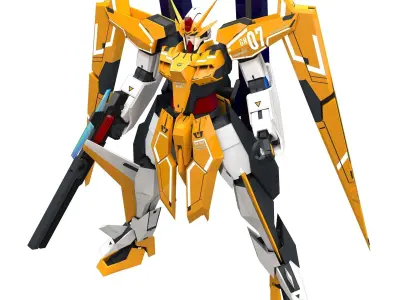 Gundam GN-007 Arios 3D model