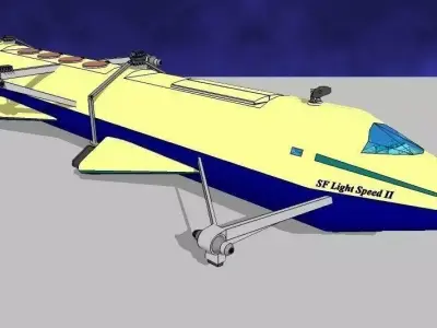 SF Light Speed II Free 3D print model