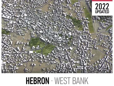 Hebron Low-poly 3D model