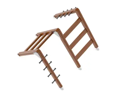 Lappset Climbing Frame 06  3D model