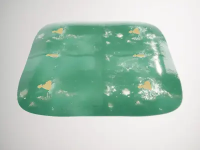 HQ PBR Textures Set Polished Jade Crystal Texture