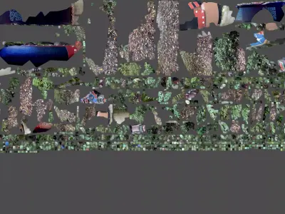 Totem Pole 3D Printable Sculptural Model  Culture Inspired Low-poly 3D model