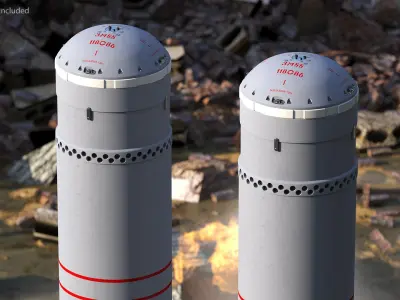  300P Bastion-P Missile System Armed Position 