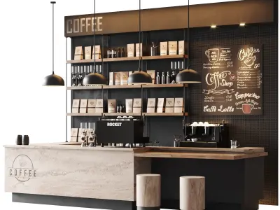 Coffee Shop 3 3D model