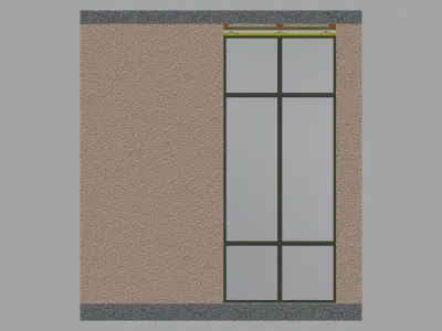 Sliding Door Free 3D model