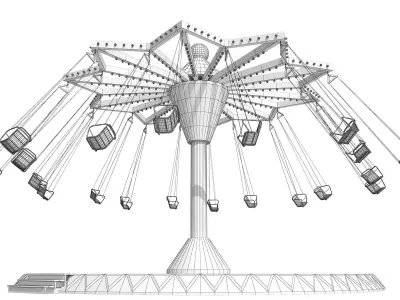 Amusement Funfair Toys 3D model