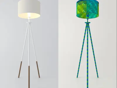 standing lamp 3D model