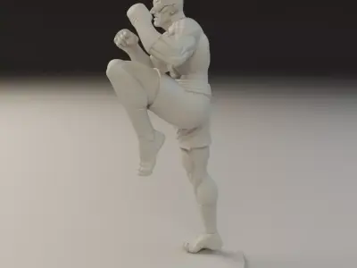 Sagat 3D print model