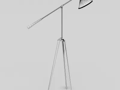 Modern Light  Low-poly 3D model