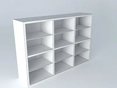 Cabinet Shelf DOORS HREG6FP 12 17 BRW Milano Oak 3D model