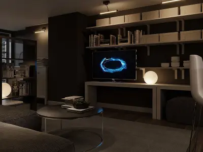 New York Apartment 3Dmax model 3D model  3D model