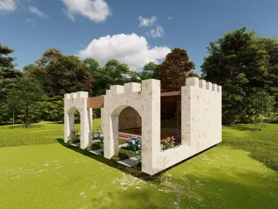 Pavilion 3D model