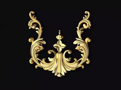 dekor ornament 3D model 188