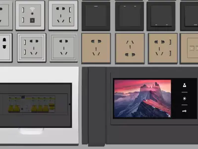 Switch and Outlet Collection-A1 3D model