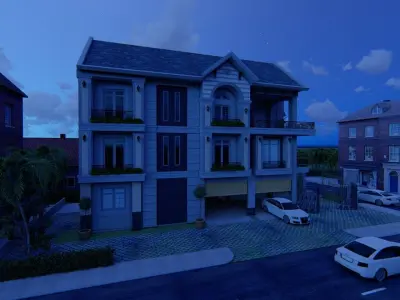 old house-Old Abandoned House 3D model