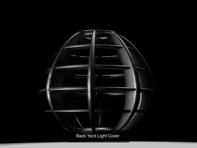 Back Yard Light covers 3D Model Pack