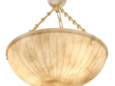 1stdlibs Alabaster antique chandelier Low-poly 3D model