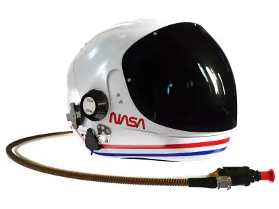 Helmet NASA Low-poly 3D model