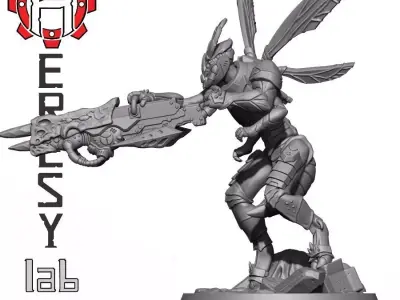 HL209 - Greater God Wasp 5 3D print model