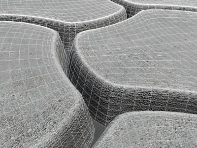 Cobblestone 8 Components for Texture-Baking Texture