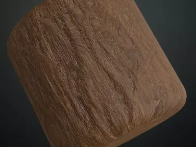 Weathered Rustic Nailed Wood Decking PBR Seamless Texture