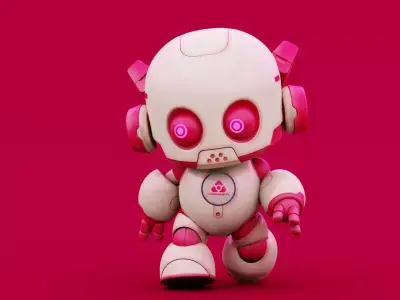 ROBO G-6  Rigged for Unreal Engine - Unity - MIXAMO 3D model