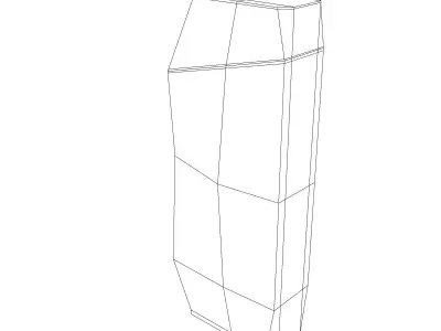 Shampoo bottle of chappu soap 3D model