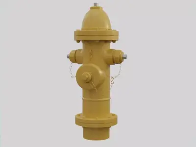 Fire Hydrant 11 - Safety and Emergency Equipment 3D model