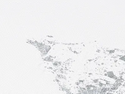 Pikine Senegal City Landscape 3D Model 3D model