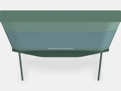 43 The Serif QLED 4K LS01DB Smart TV with 360-degree QLED 2024 3D model