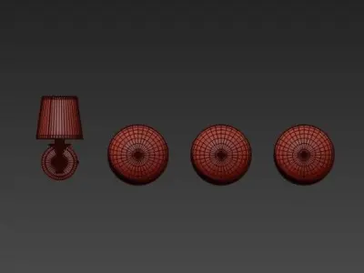 Lugarno Single Sconce  Restoration Hardware 3D model