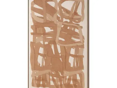 Wall Art Painting 014 3D model