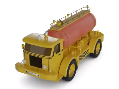 Fire Tanker 3D model