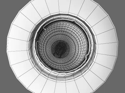 011057 Lega Lightstar Recessed spotlight 3D model