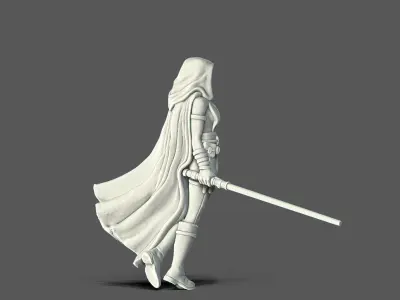 Dark side Bundle - 4 miniatures 35 mm scale 3D print model